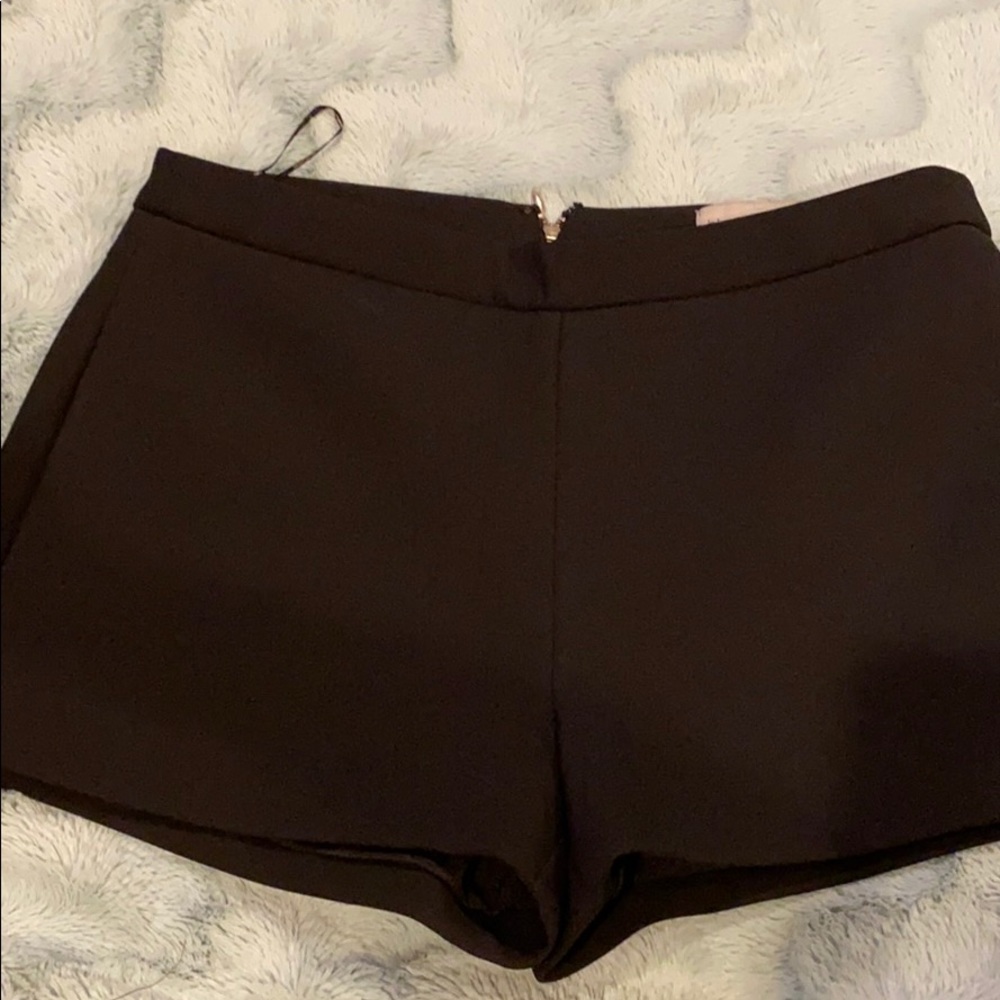 Blessed are the meek black shorts